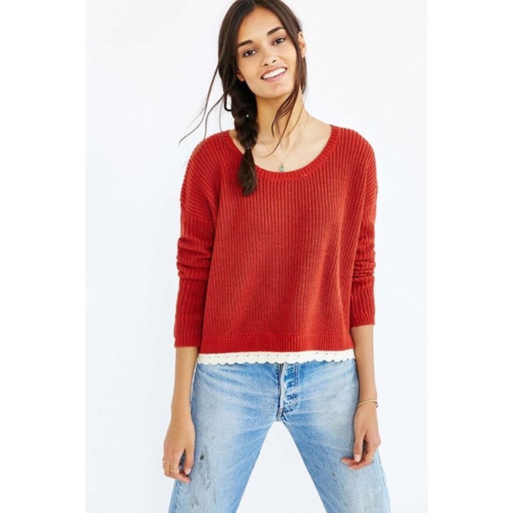 🍂🌻NWOT 🍁💐Kimchi Blue Crop sweater
